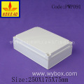 waterproof enclosure box for electronic outdoor telecom enclosure waterproof plastic enclosure PWP091 with size 250*175*75mm